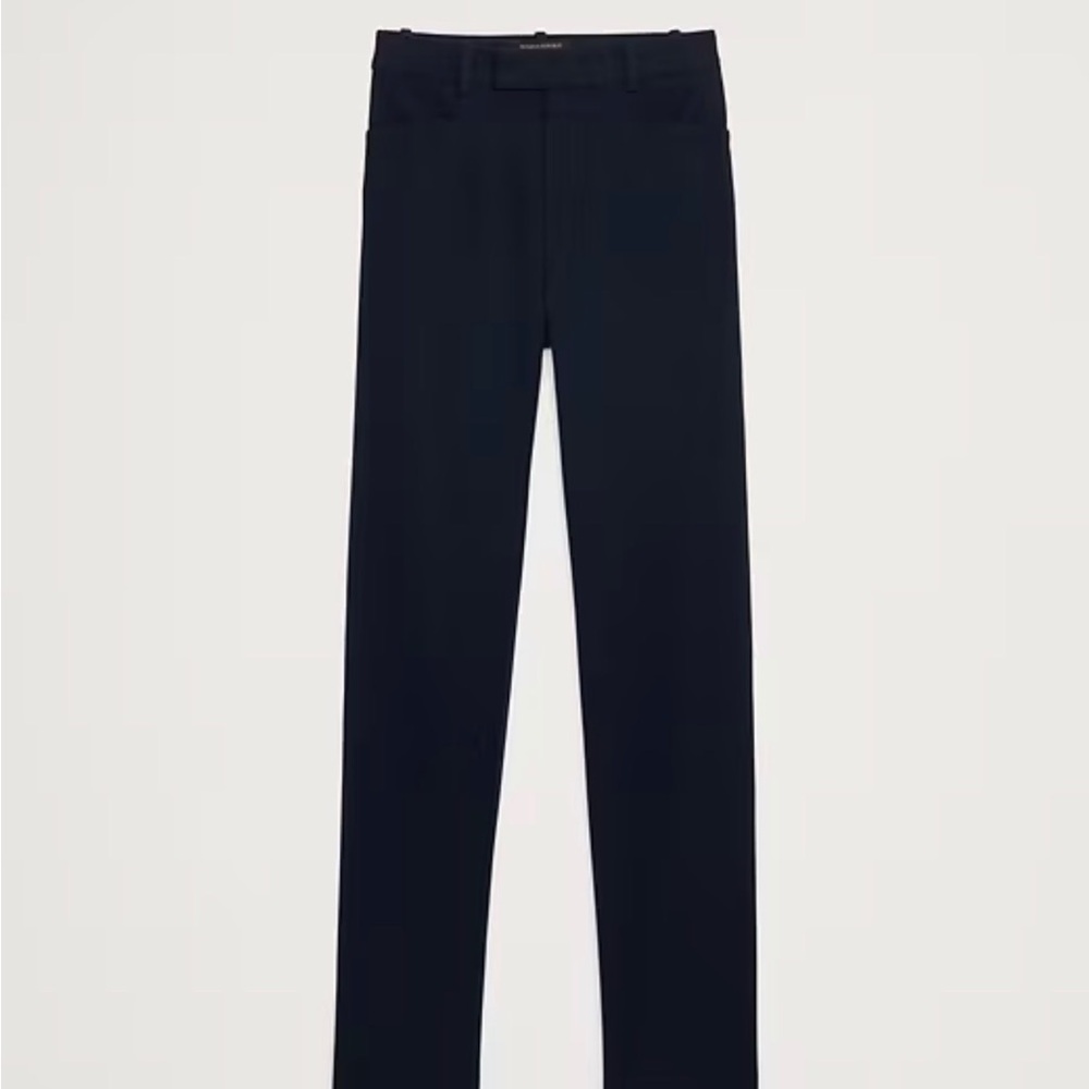Banana Republic Black Sloan Curvy Fit Pants mid rise
